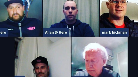 An image showing our first Online Coaching Webinar with special guests