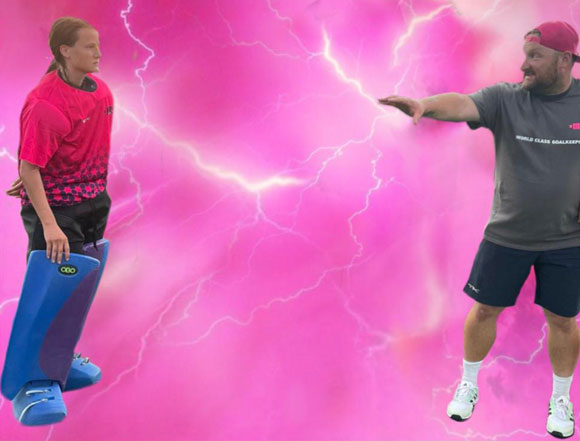 Performance session with Keir